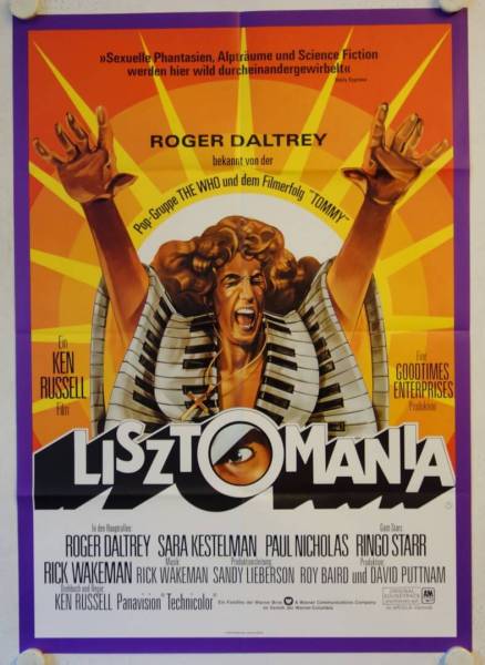 Lisztomania originales deutsches Filmplakat